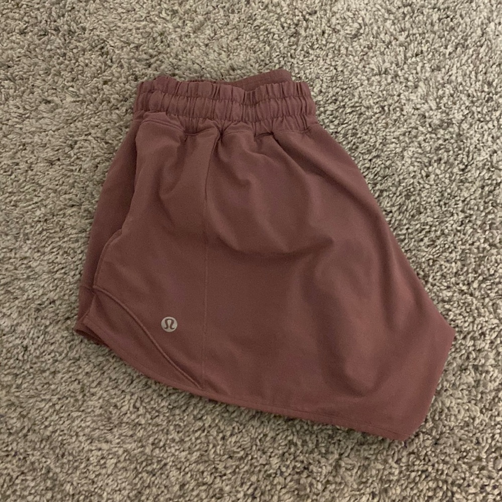 pinkish purple lululemon shorts!!!